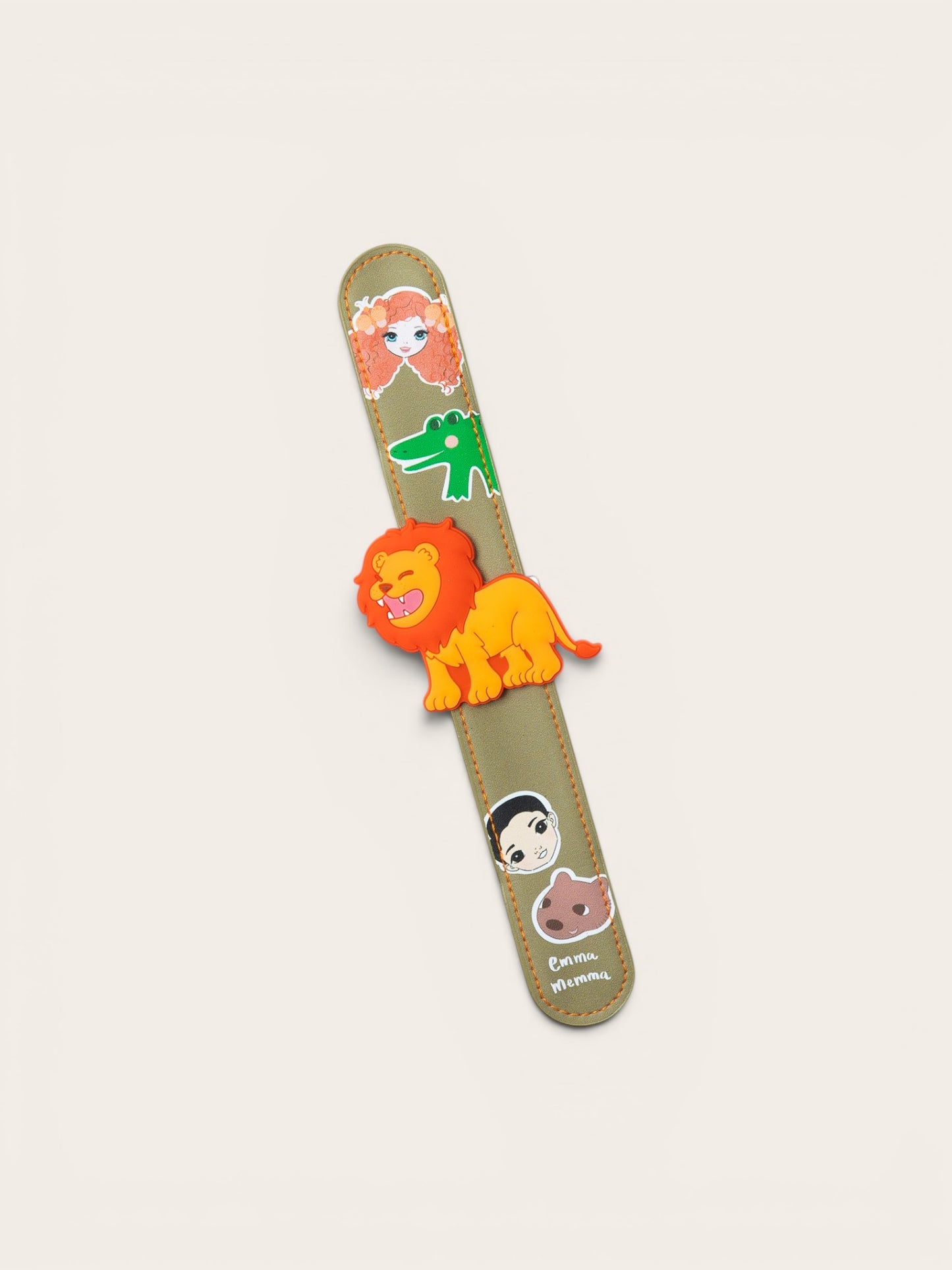Emma Memma Jungle Picnic Lion Slapband – kids wristband from the Jungle Picnic tour