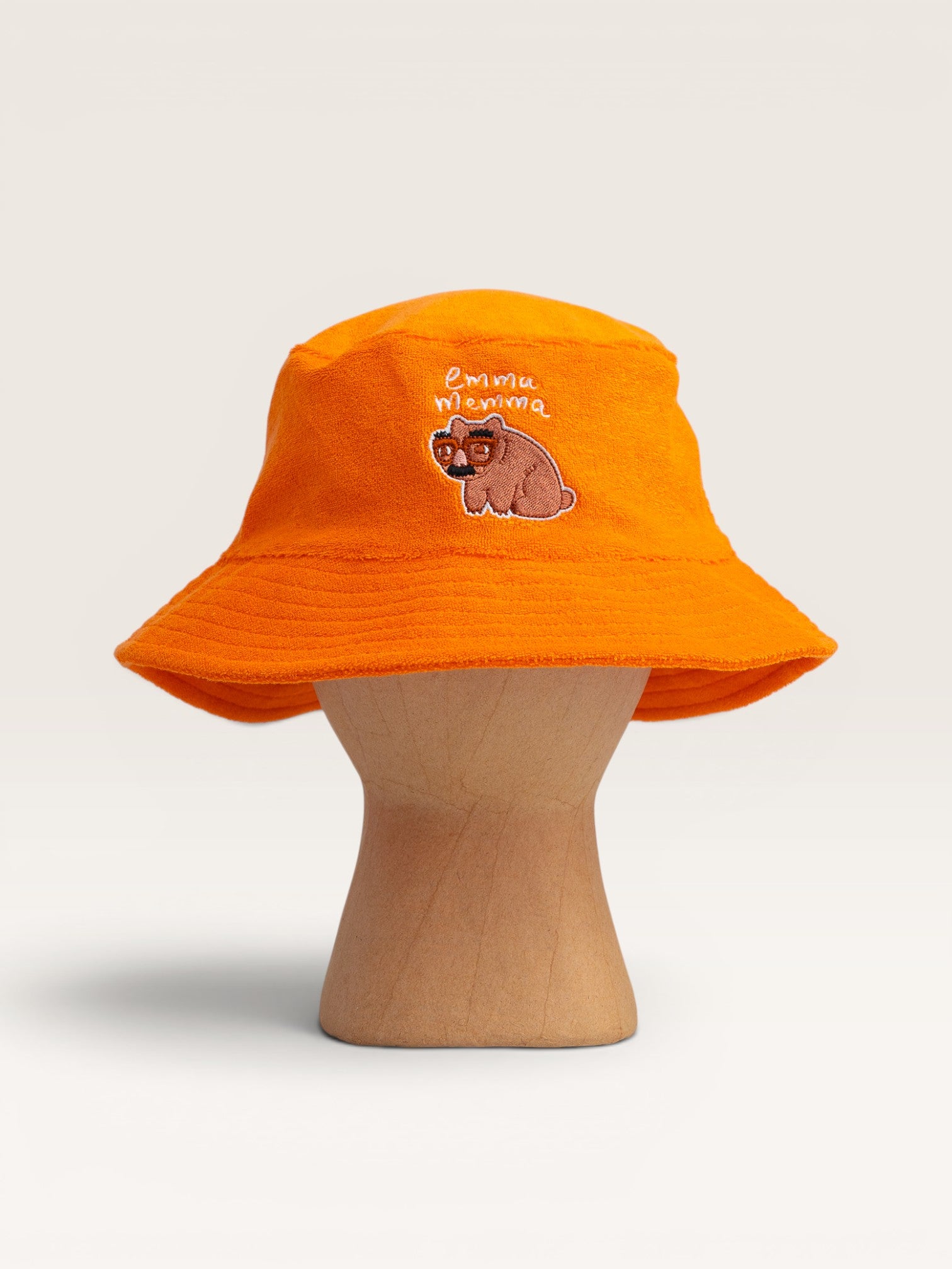 Adult wearing Emma Memma Dance Dad bucket hat front view
