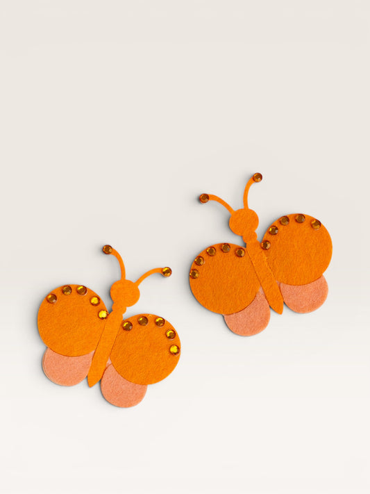 Emma Memma Butterfly Hair Clips pack of 2 – large butterfly clips for little girls