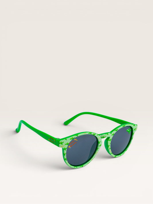 Emma Memma Green Plane Kids Sunglasses – UV protected fun sunglasses for children