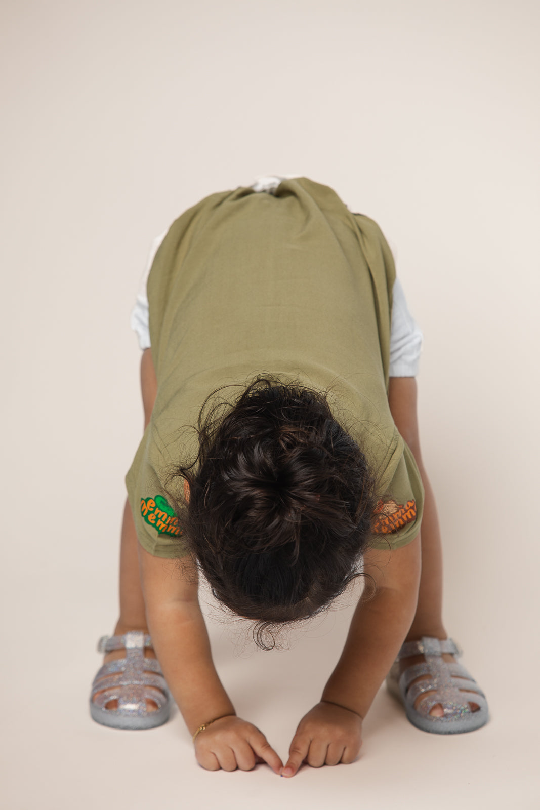 Emma Memma Jungle Picnic kids shirt back view