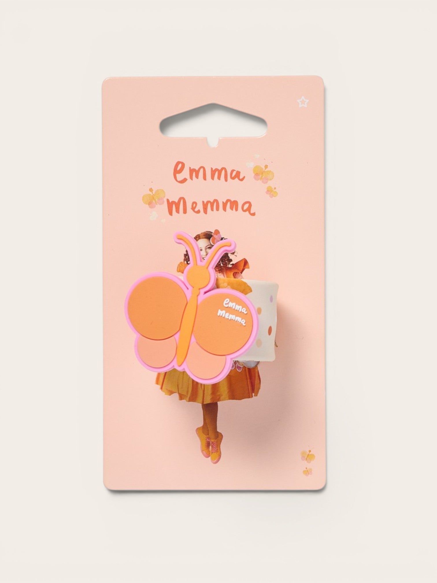 Emma Memma Butterfly Slapband showing butterfly pendant detail