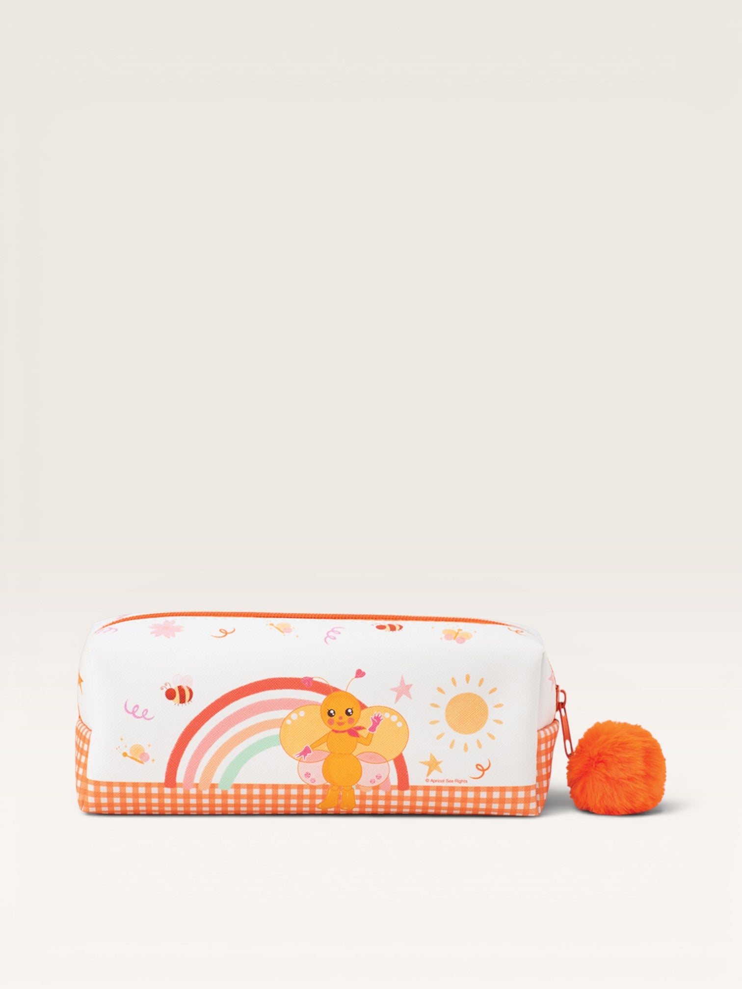 Emma Memma Pencil Case showing Elvin Melvin reverse side