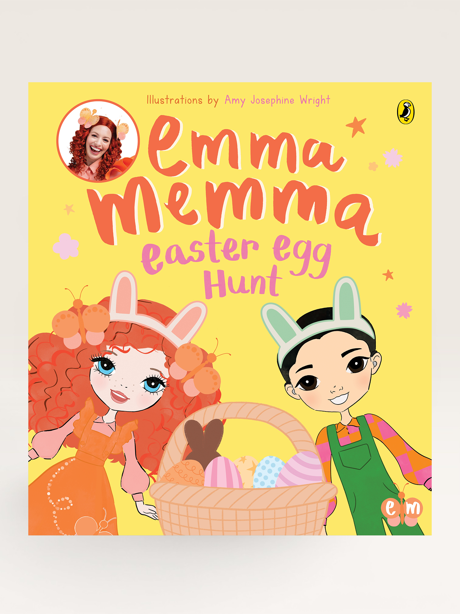 Easter Egg Hunt Emma Memma picture book cover – a magical Easter story with Auslan signs for kids